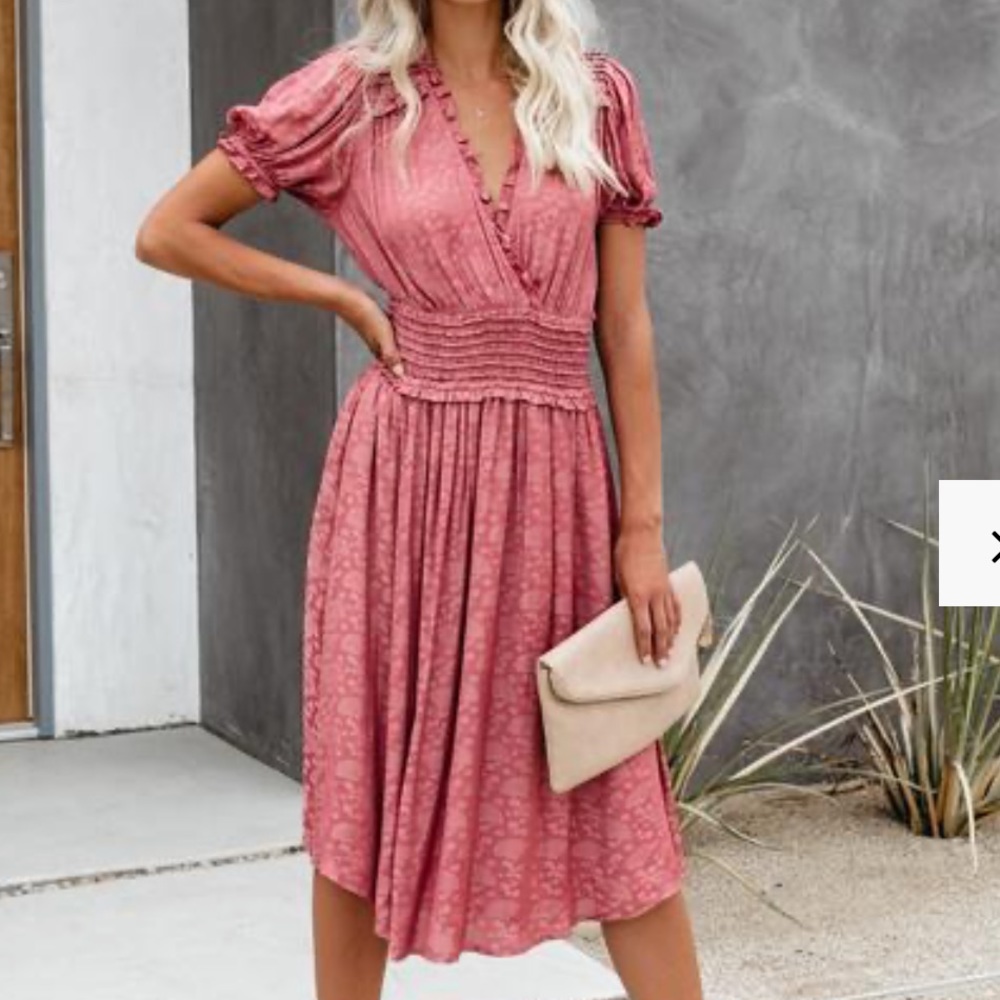 Vici Collection Embossed Dress